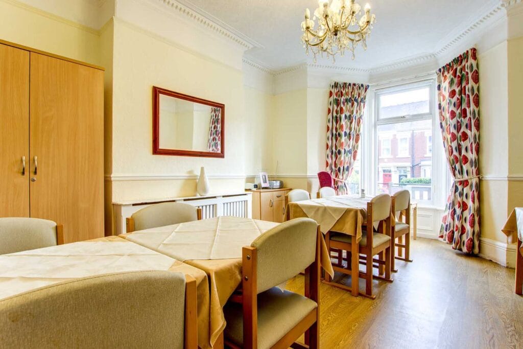 Dining room at Kendal House