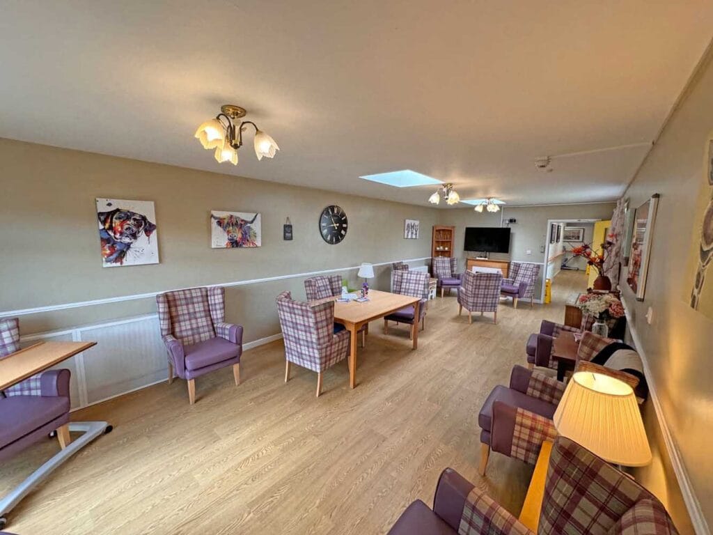 Dining room at Birch Hill