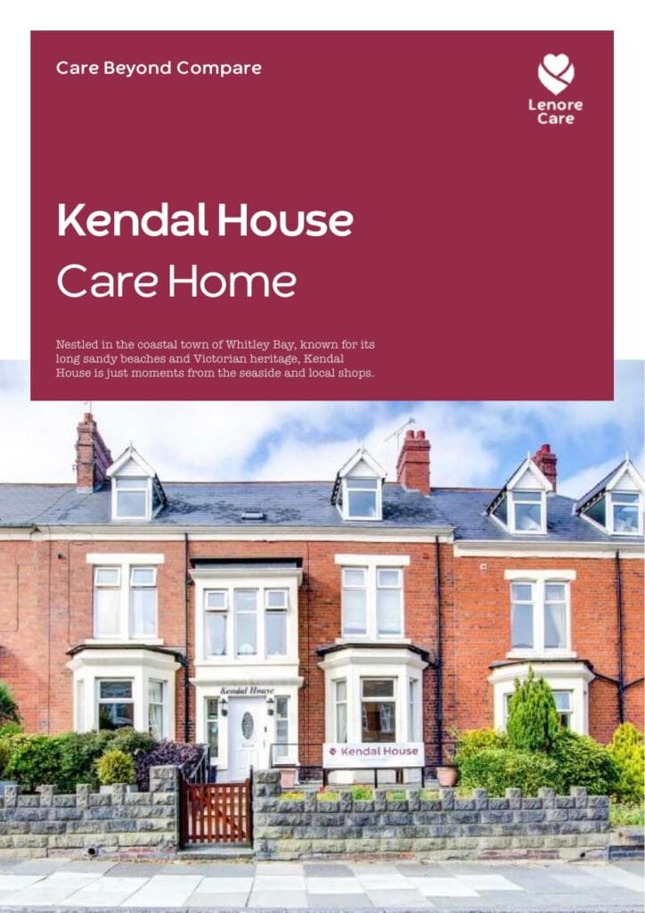 Cover of the Kendal House brochure